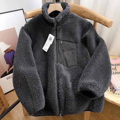 Soft Women's Fleece Zip Up Jacket for Daily Wear