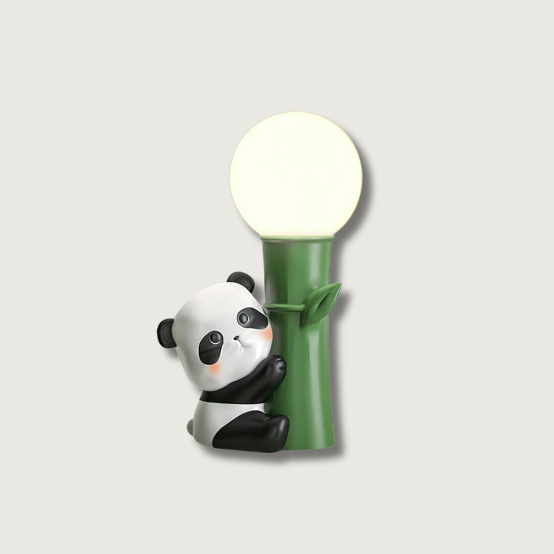 Cute Panda Desk Lamp with Soft Warm Glow - Lusomart