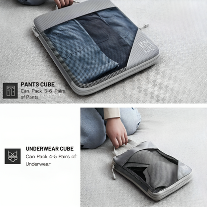Space Saving Travel Packing Cubes Expand Luggage Capacity