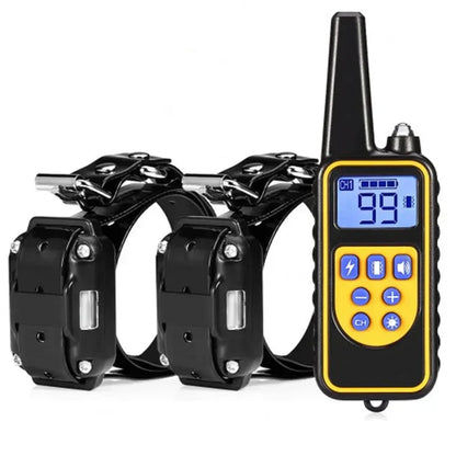 Safe Rechargeable Dog Training Collar with Multiple Modes - Lusomart
