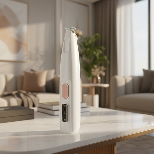 Quiet Pet Trimmer for Sensitive Areas - Lusomart