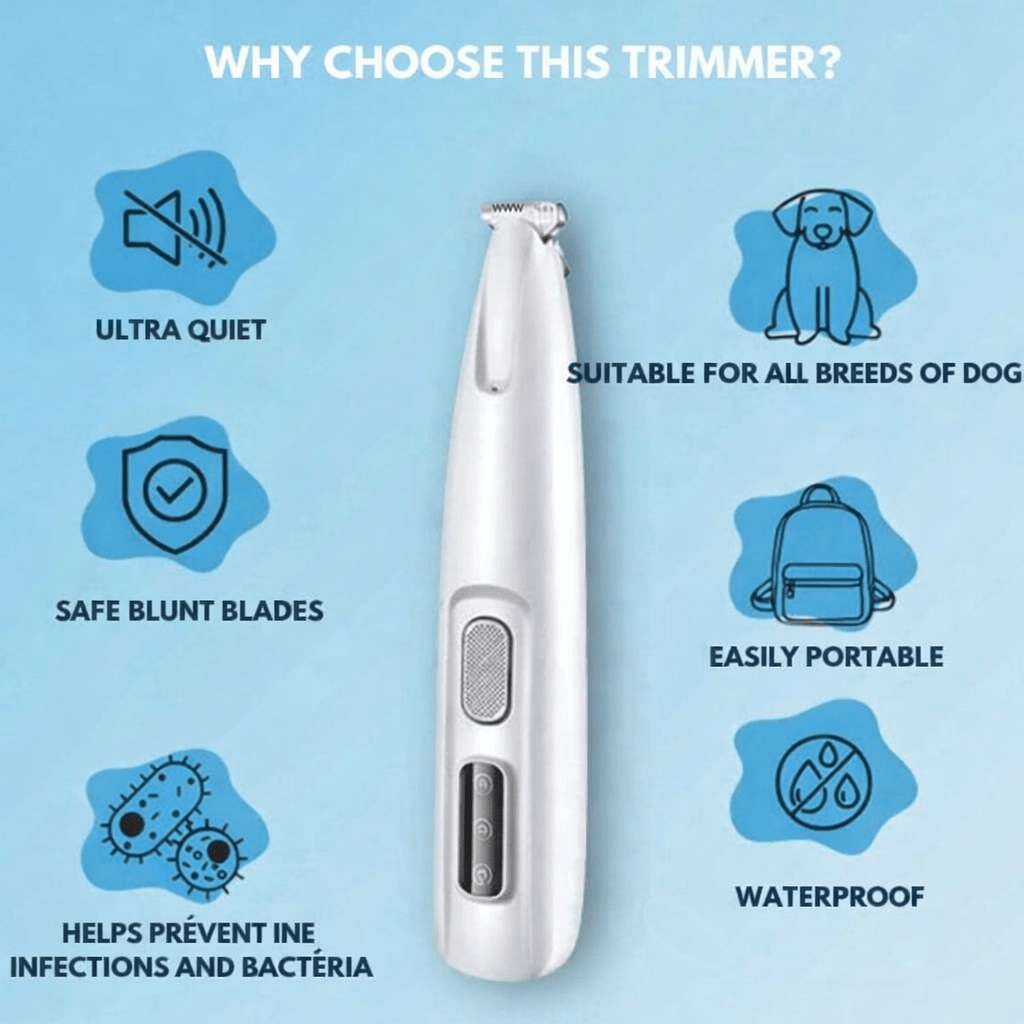 PawSilence | Gentle Quiet Pet Grooming Trimmer for Sensitive Areas 1