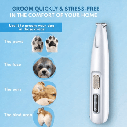 PawSilence | Gentle Quiet Pet Grooming Trimmer for Sensitive Areas 8