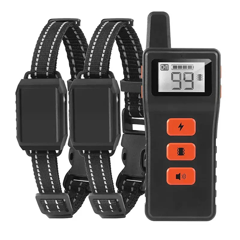 Wireless Rechargeable Dog Training Collar Set