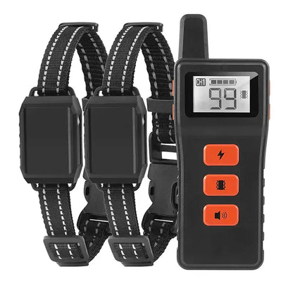 Wireless Rechargeable Dog Training Collar Set