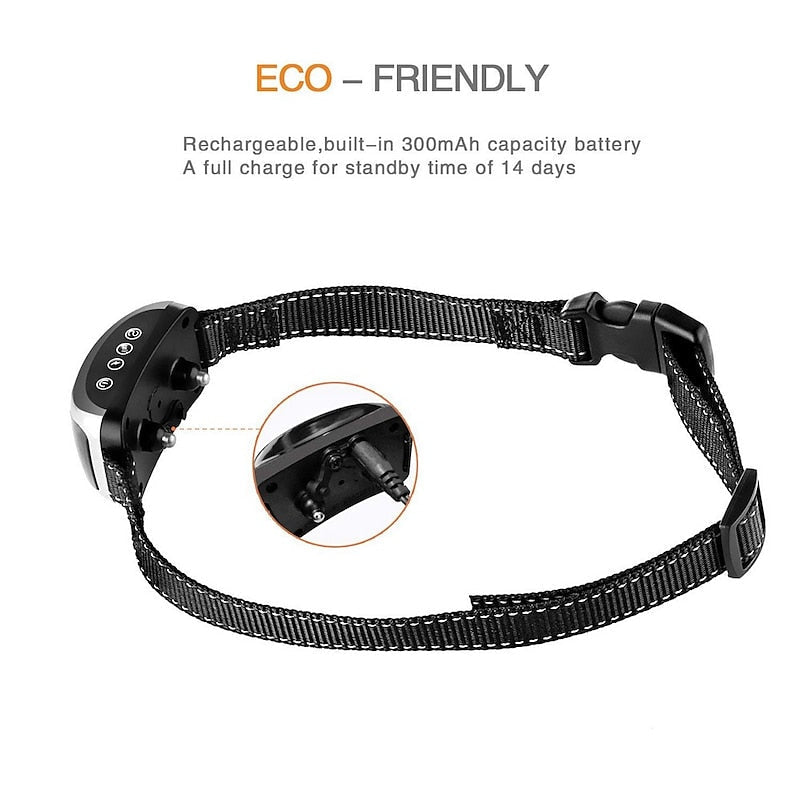 Advanced Anti Bark Dog Collar Rechargeable Adjustable