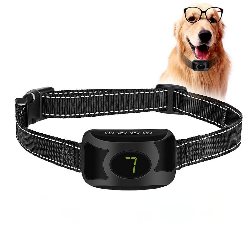 Effective Anti Bark Dog Collar with Adjustable Settings - Lusomart