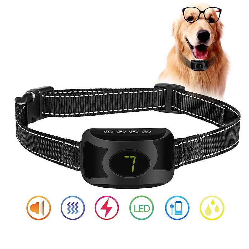 Effective Anti Bark Dog Collar with Adjustable Settings