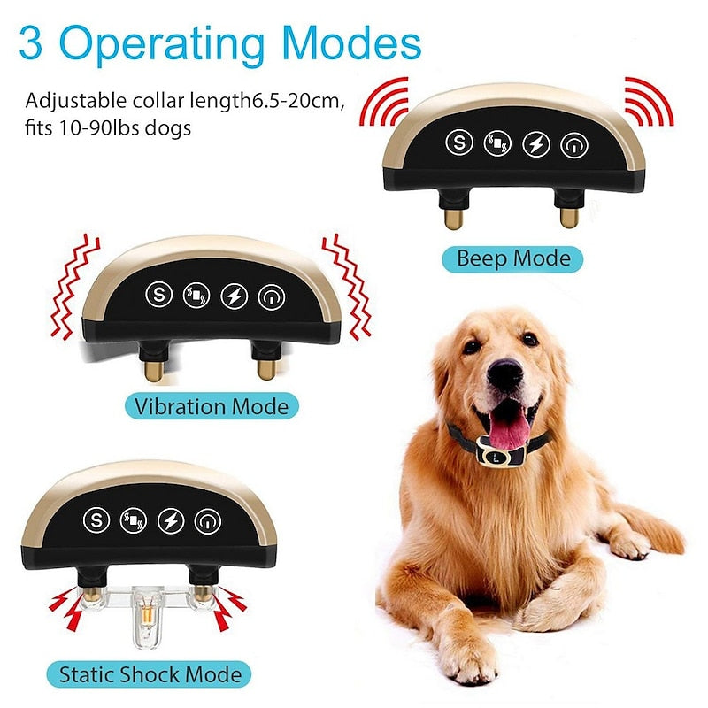Effective Anti Bark Dog Collar with Adjustable Settings