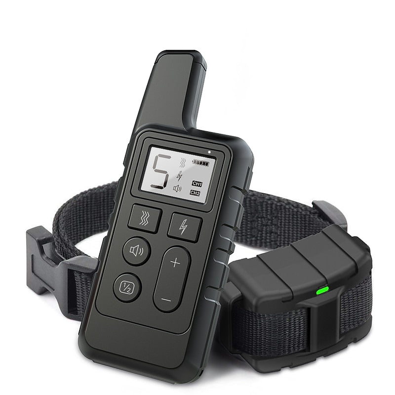 Advanced Waterproof Remote Dog Training Collar 500m Range