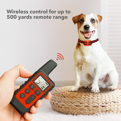 Advanced Waterproof Remote Dog Training Collar 500m Range