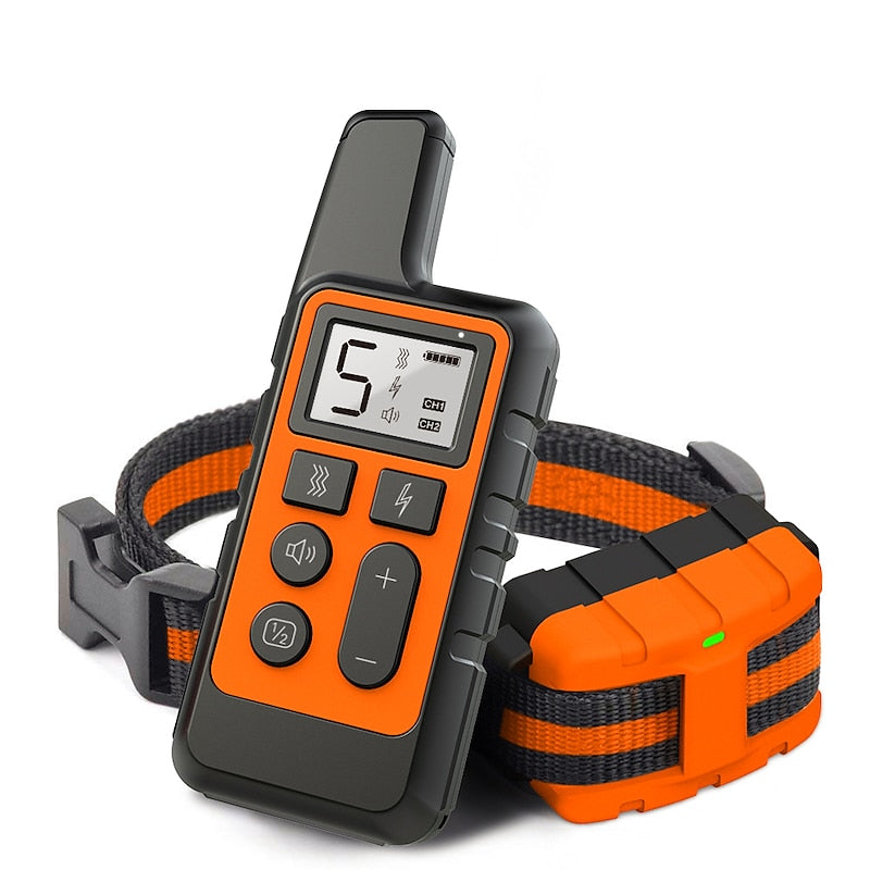 Advanced Waterproof Remote Dog Training Collar 500m Range