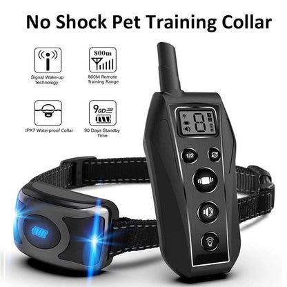 Humane Dog Training Collar with Remote Control - Lusomart