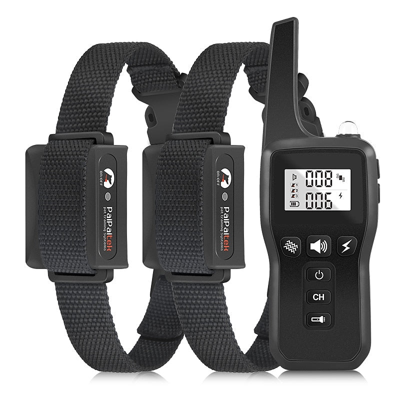 Advanced Remote Dog Training Collar With LED Light