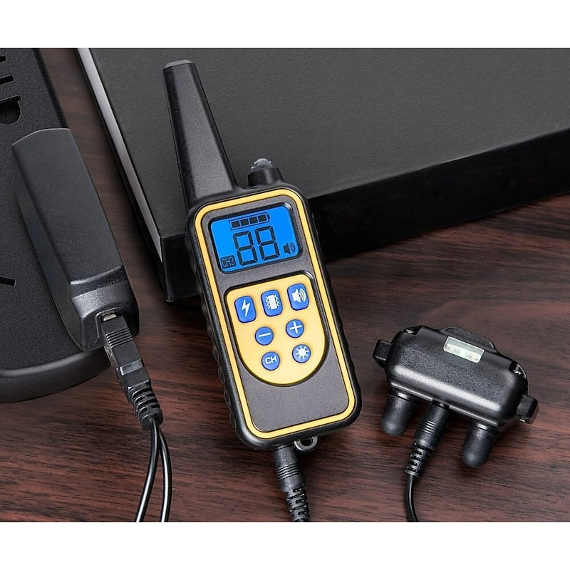 Advanced Dog Training Collar with LED Light and Long Range