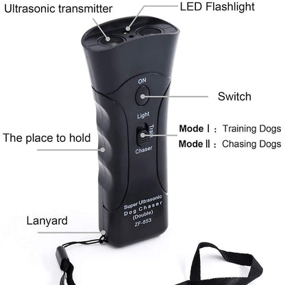 Effective Dog Bark Stopper with LED Light