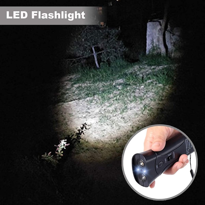 Effective Dog Bark Stopper with LED Light