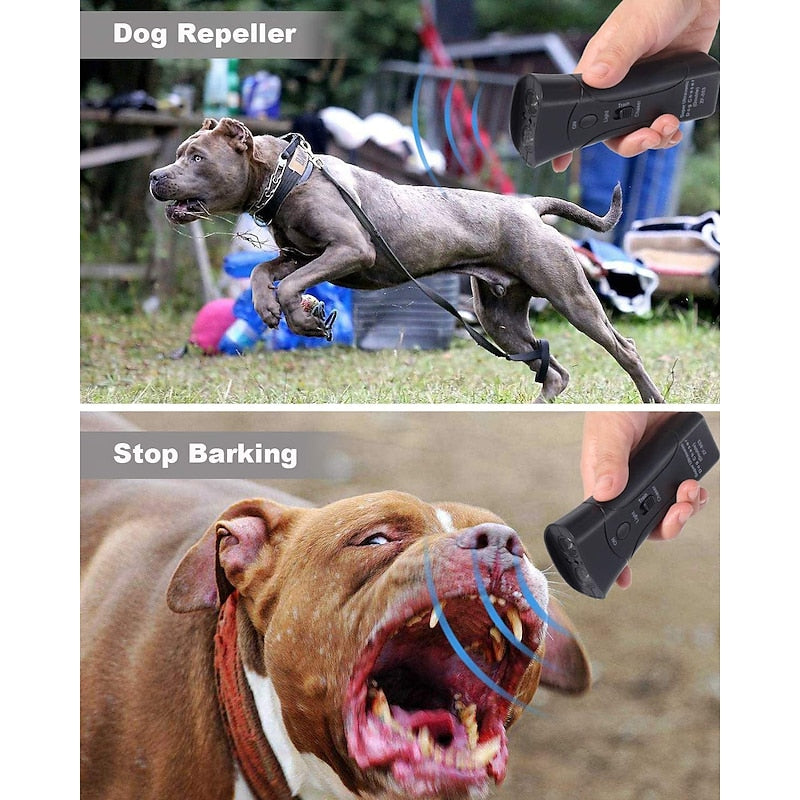 Effective Dog Bark Stopper with LED Light