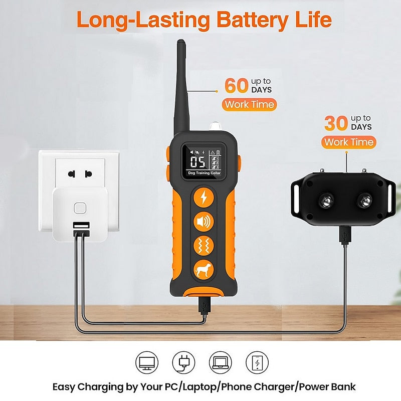 Long Range Wireless Pet Training Collar