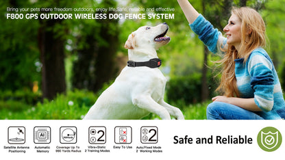 Wireless Pet Containment GPS Dog Fence System