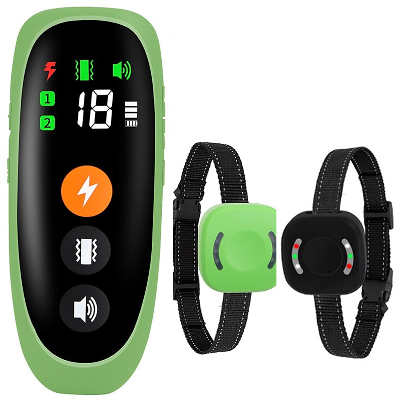 Advanced Pet Training Collar with Beep Vibration Light