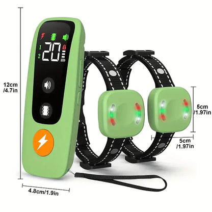 Advanced Pet Training Collar with Beep Vibration Light