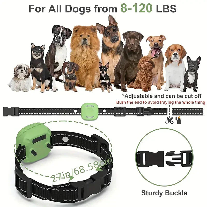 Advanced Pet Training Collar with Beep Vibration Light