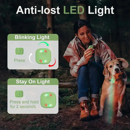 Advanced Pet Training Collar with Beep Vibration Light