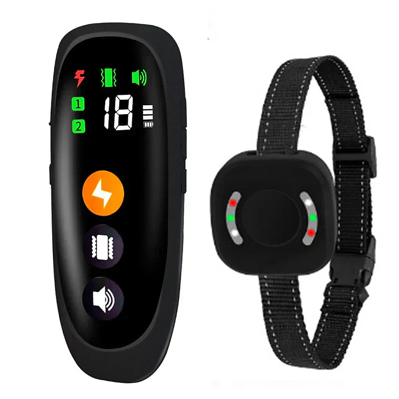 Advanced Pet Training Collar with Beep Vibration Light