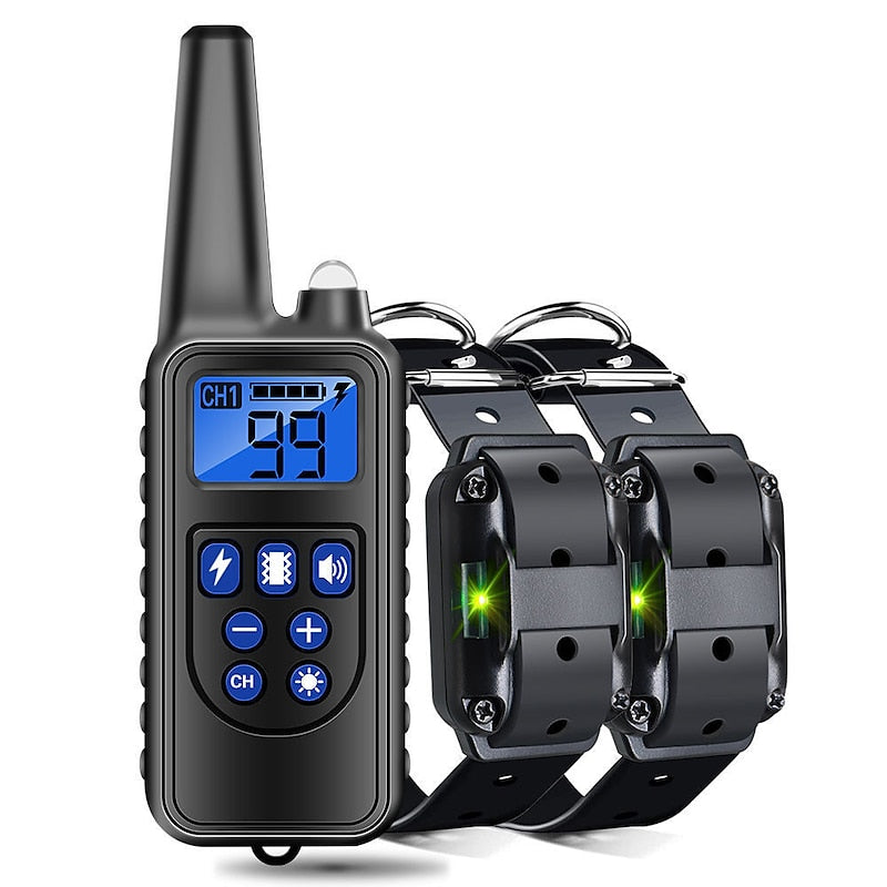 Long Range Remote Dog Training Collar 300m - Lusomart
