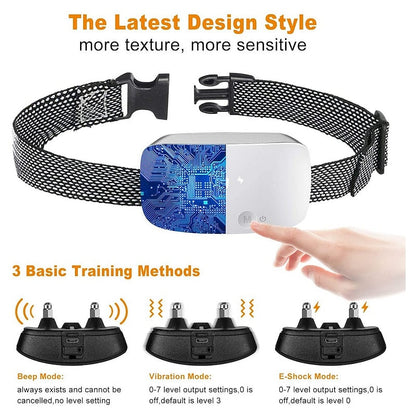 Waterproof Rechargeable Anti Bark Dog Collar