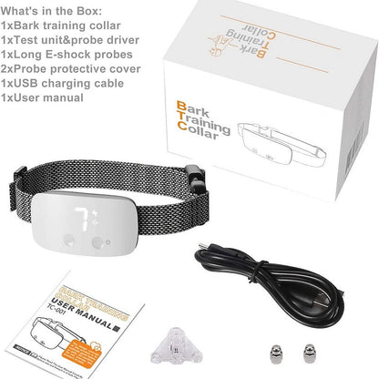 Waterproof Rechargeable Anti Bark Dog Collar