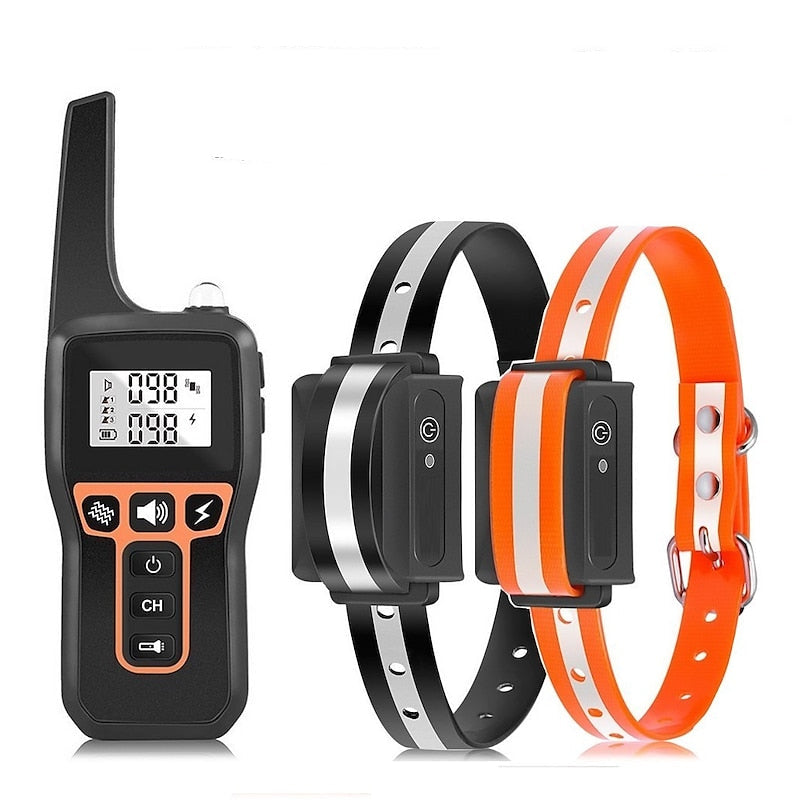 Waterproof Remote Dog Training Collar 1000m Range