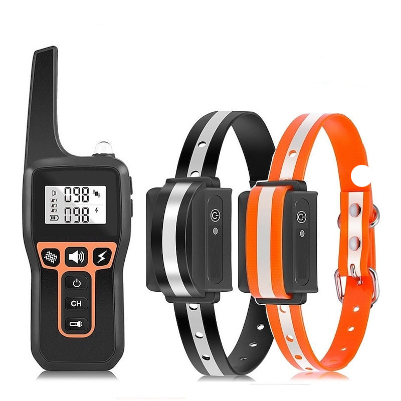 Waterproof Rechargeable Dog Training Collar 1000m Range