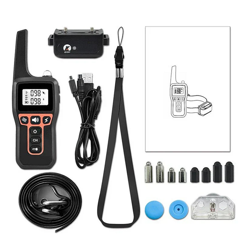 Waterproof Remote Dog Training Collar 1000m Range