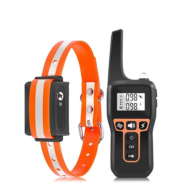 Waterproof Rechargeable Dog Training Collar 1000m Range