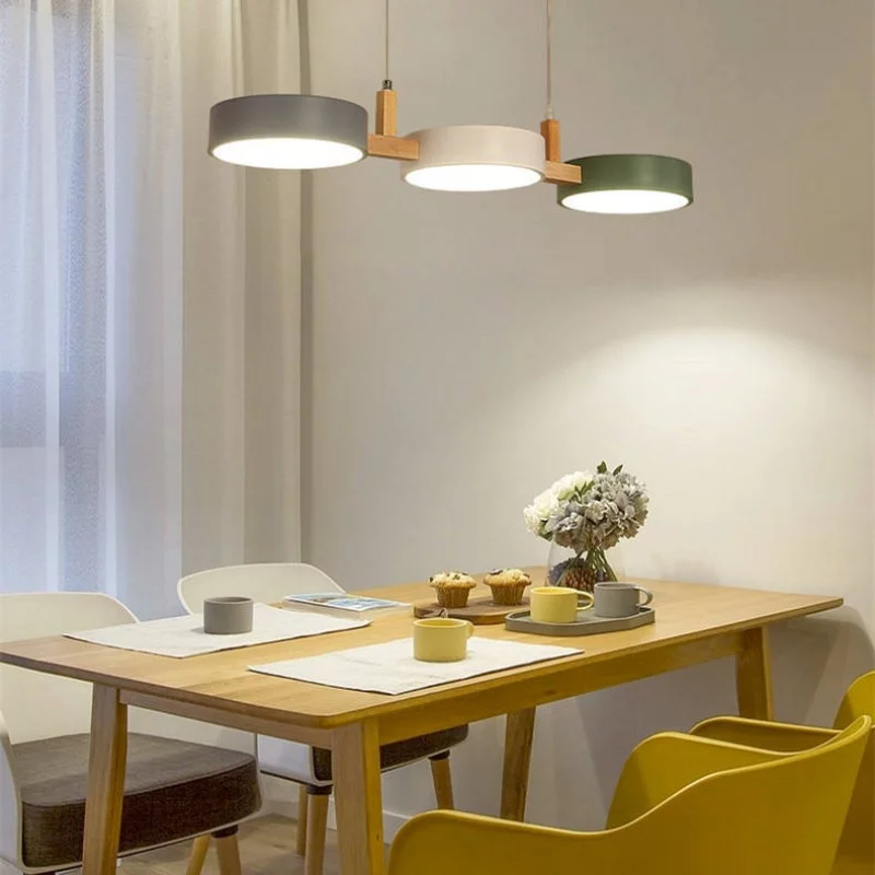 Sleek Modern Hanging Light Fixture for Kitchen Dining