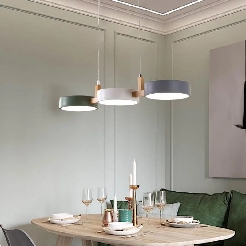 Sleek Modern Hanging Light Fixture for Kitchen Dining
