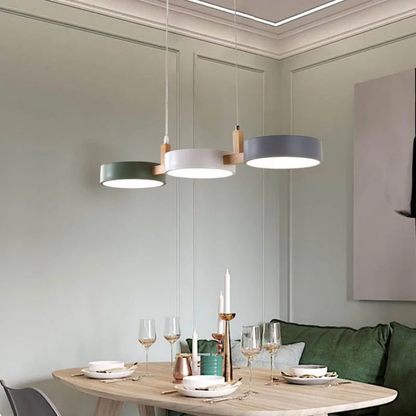 Sleek Modern Hanging Light Fixture for Kitchen Dining