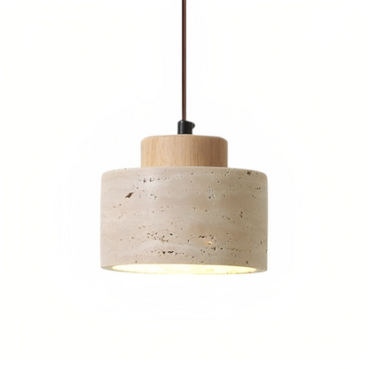 Elegant Natural Stone Pendant Light - Lusomart