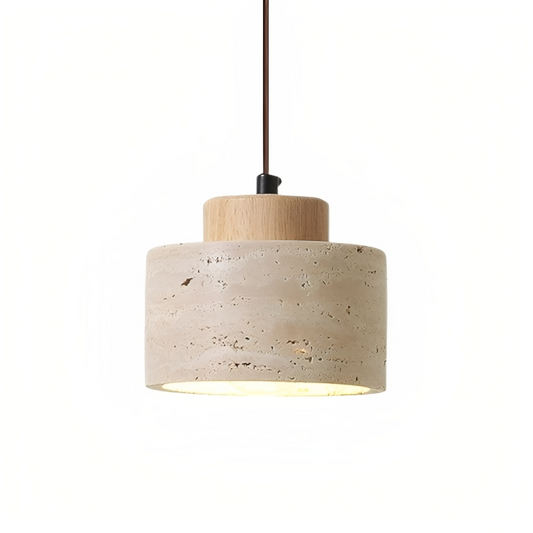 Elegant Natural Stone Pendant Light - Lusomart