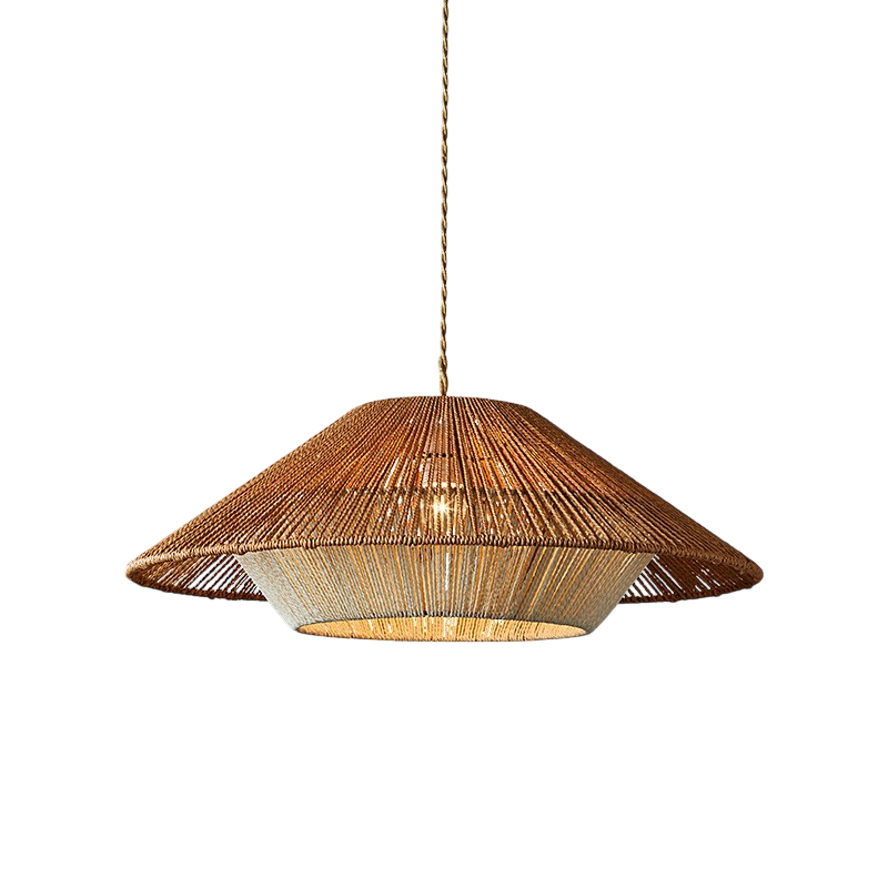 Natural Bamboo Pendant Light for Modern Homes - Lusomart