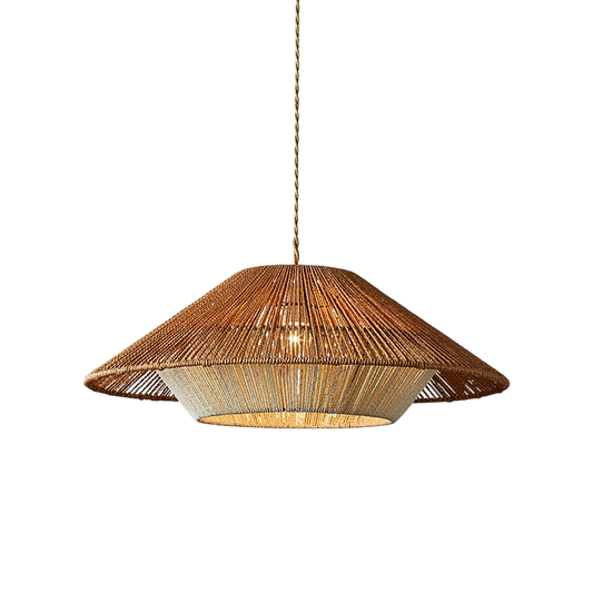 Natural Bamboo Pendant Light for Modern Homes - Lusomart