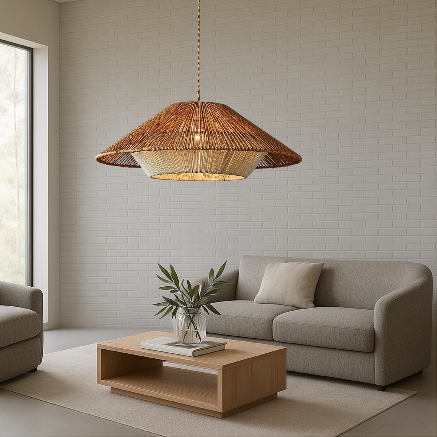 Pendrix | Artistic Woven Bamboo Hanging Lamp for Modern Interiors 2
