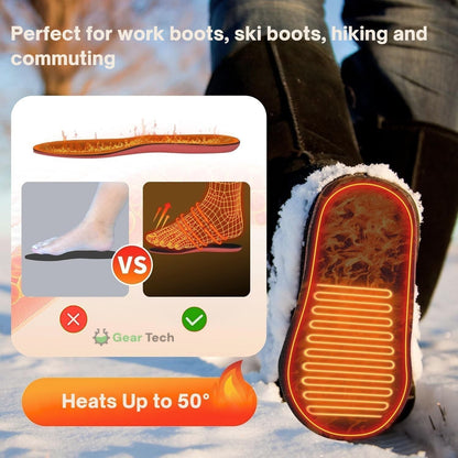 Warm Thermal Insoles for Boots All Day Comfort