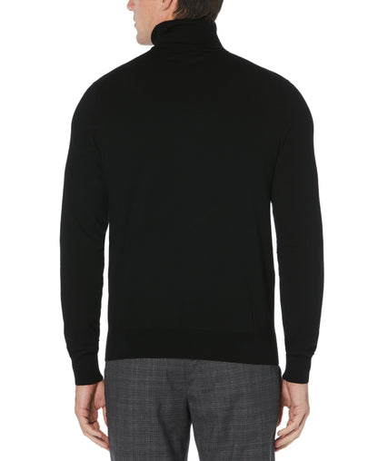 Soft Tech Knit Crew Neck Sweater