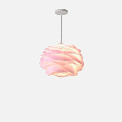 Elegant Layered Ceiling Lamp with LED Lighting