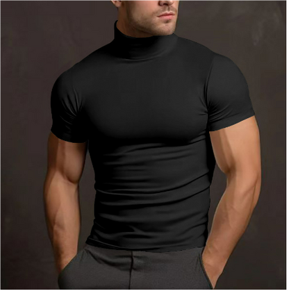 Timeless Men's Turtleneck Jumper with Clean Classic Style - Lusomart