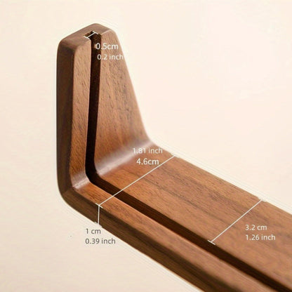 Clear Acrylic Picture Frame Wooden Desktop Holder