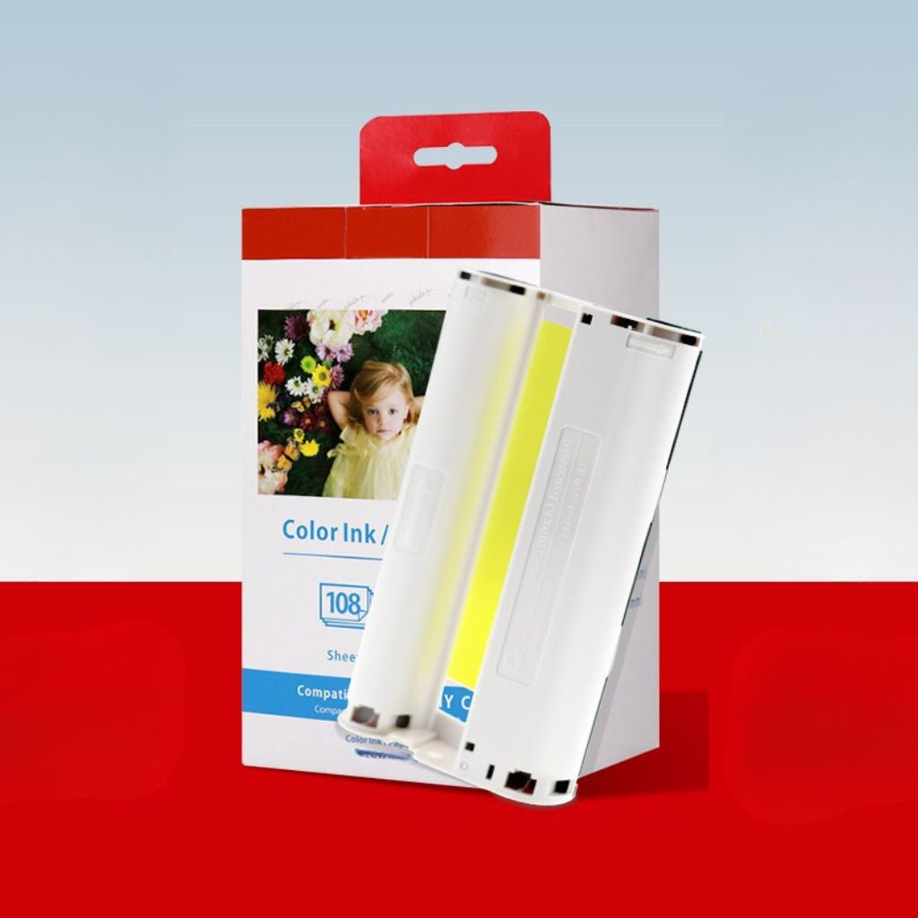 Compact 4x6 Mobile Printer Ink Refill Pack - Lusomart